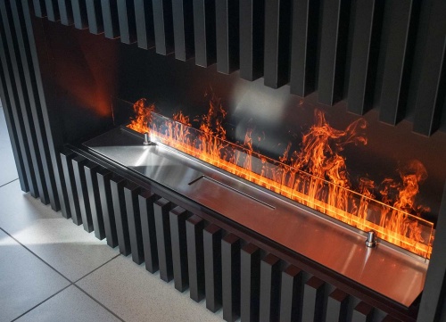 Электроочаг Schönes Feuer 3D FireLine 800 со стальной крышкой в Ангарске