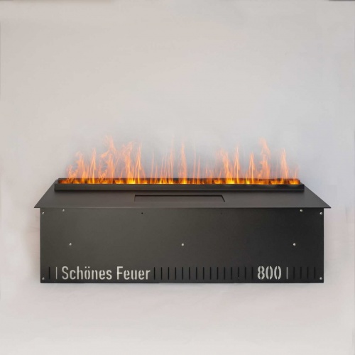 Электроочаг Schönes Feuer 3D FireLine 800 Pro со стальной крышкой в Ангарске