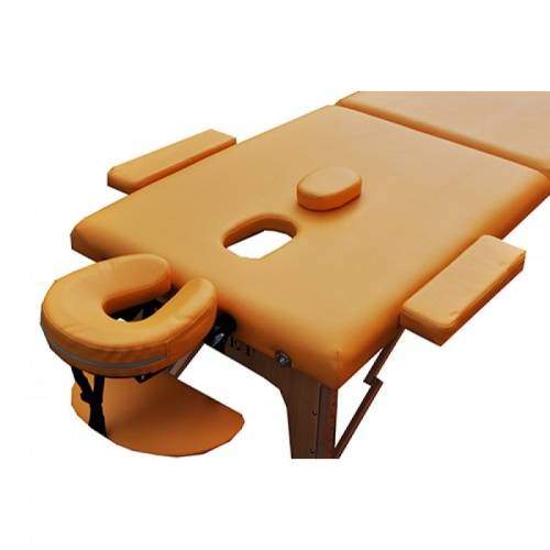 Массажный стол ZENET ZET-1042/M желтый